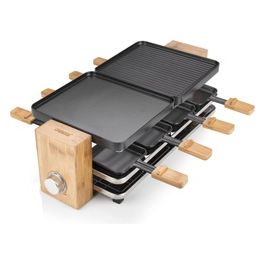 01.162910.01.001 Raclette Pure Finiture In Bambu, 8 Padelline