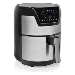 Princess 182026 Friggitrice ad Aria senza Olio XXL Capacita' 4,5 Litri Potenza 1500 Watt 8 Programmi Display LCD Scocca in Acciaio Inox