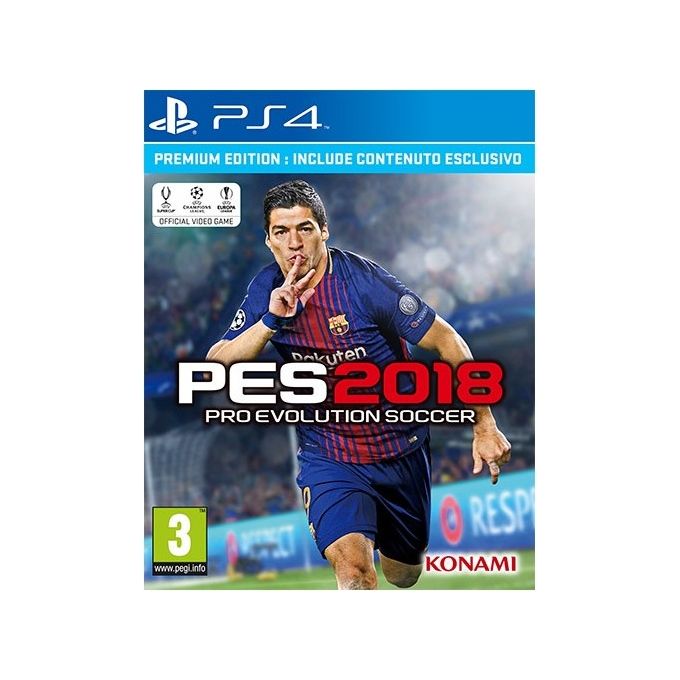 Pro Evolution Soccer PES 2018 Premium Edition PS4 Playstation 4