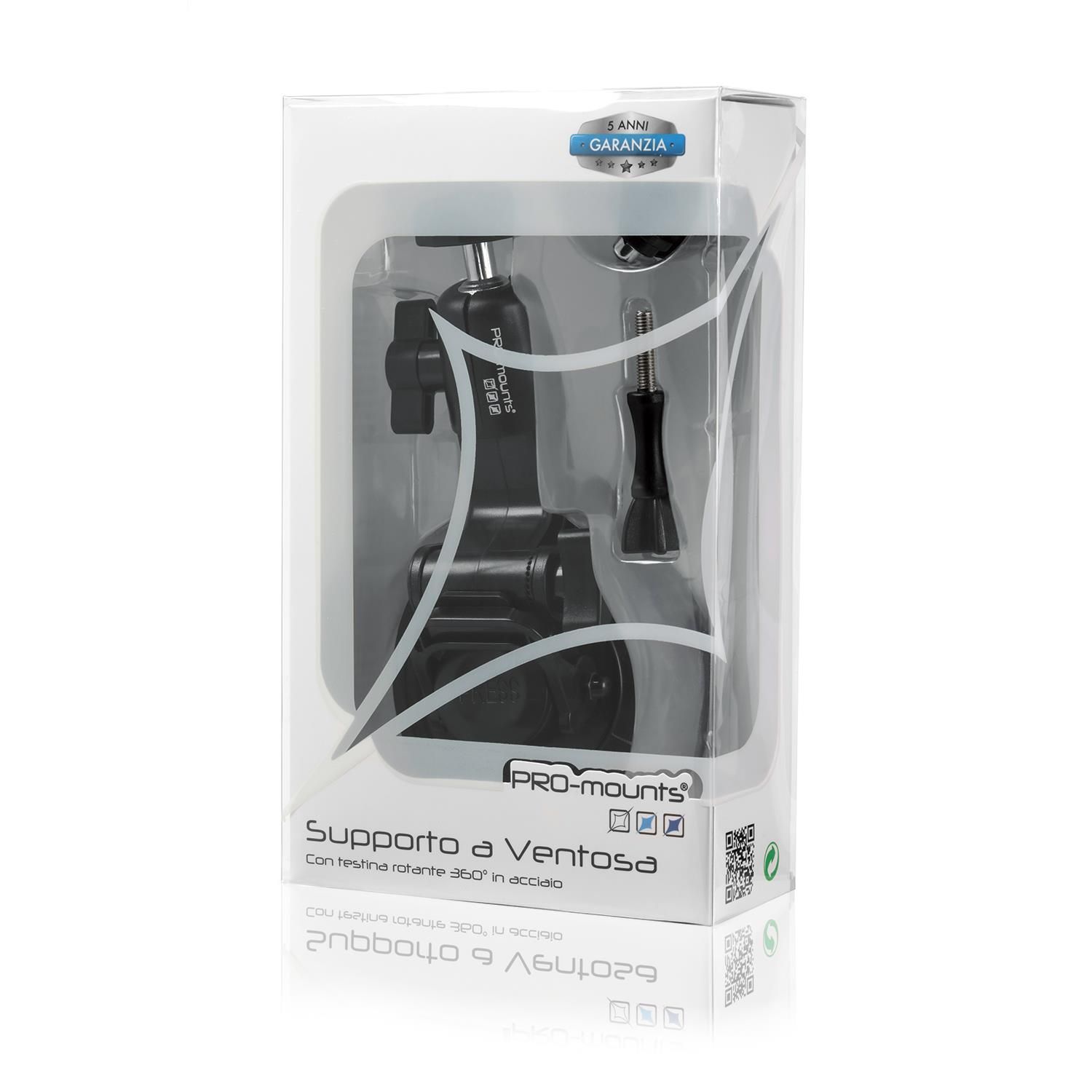 Pro-Mounts Supporto Casco Ventilato con Bocchette per GoPro