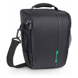 Borsa Reflex Dslr Nera + Obbiettivo