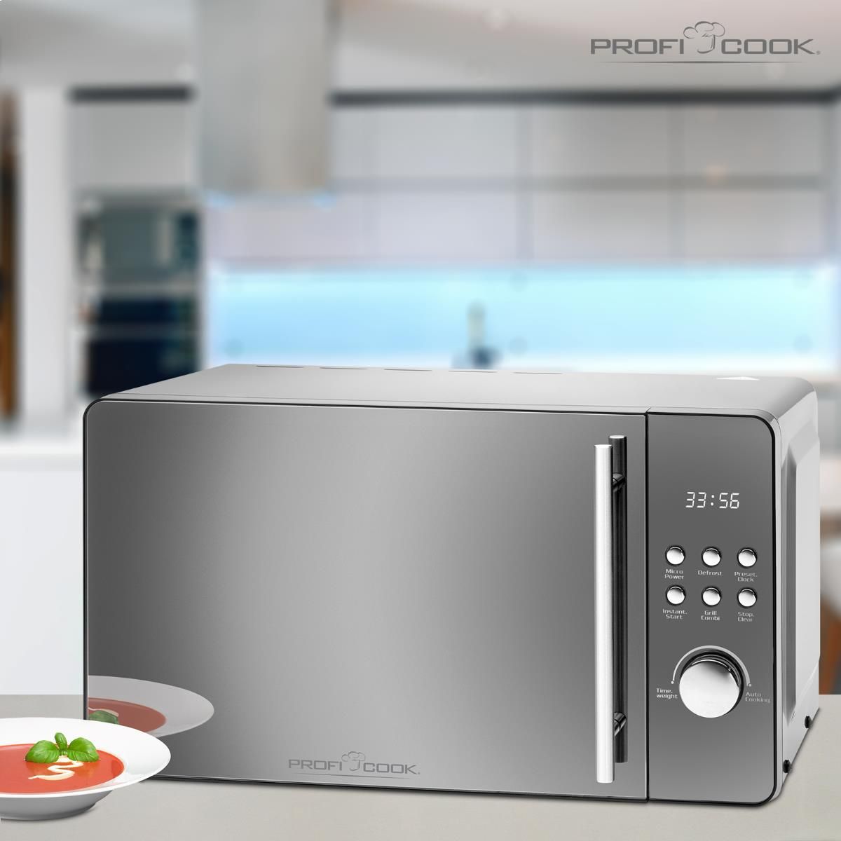 ProfiCook PC-MWG 1175 Forno a Microonde con Grill Capacita' | Yeppon