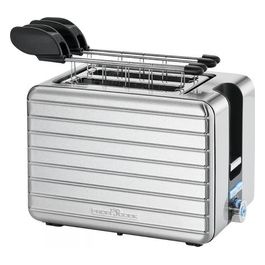 Proficook PC-TAZ 1110 Tostapane 2 Fette Nero/Acciaio Inossidabile 1050W