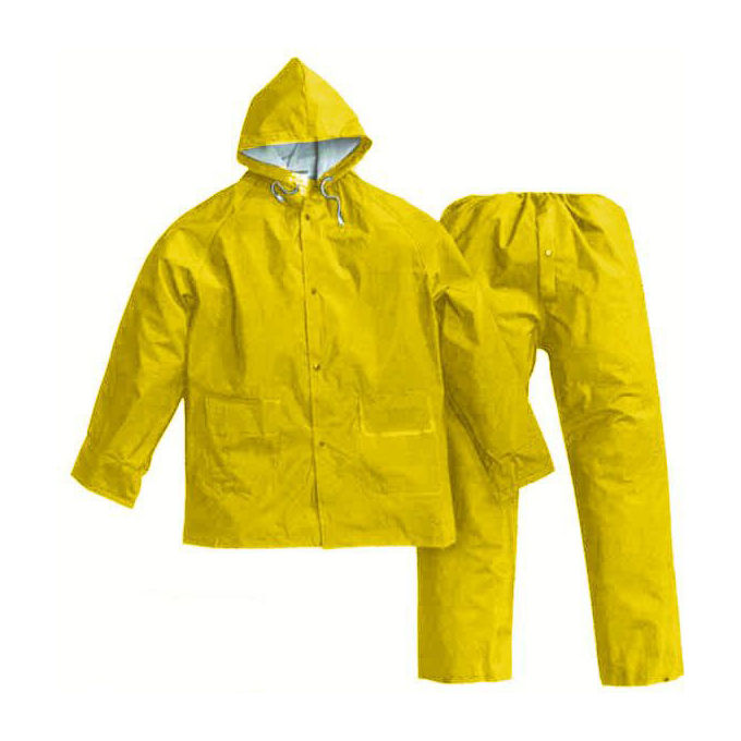 Protexio 07424 Impermeabile Completo Giove Giallo Taglia L