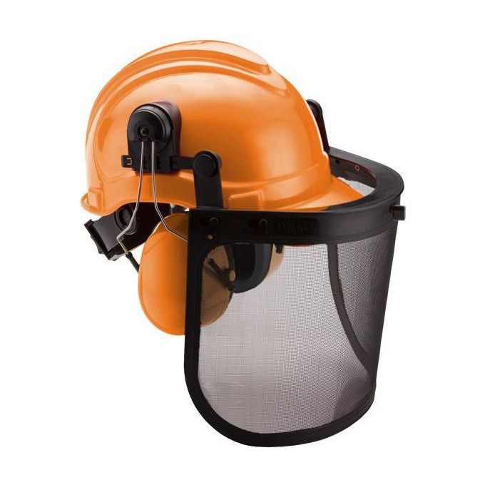 PROTEXIO Elmetto Protezione Cuffie+visiera Protexio 09488