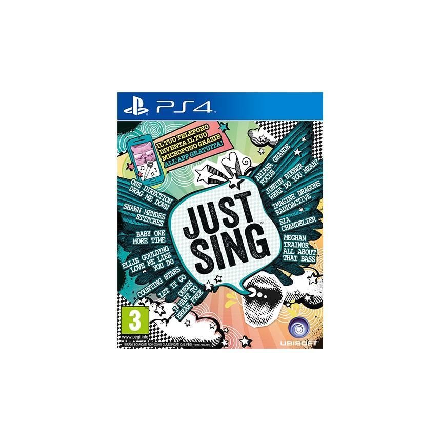 Just Sing PS4 Playstation