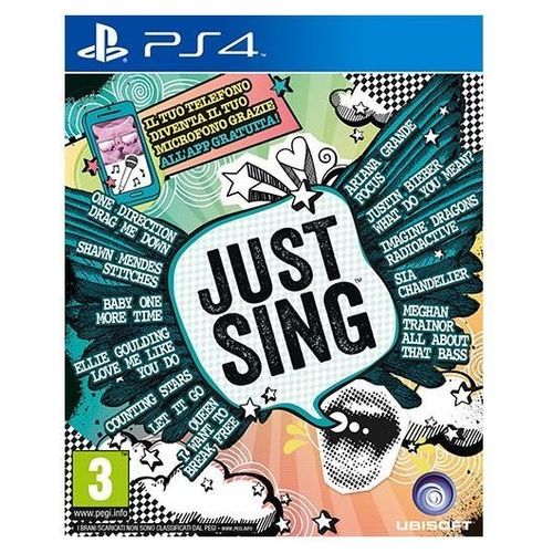 Just Sing PS4 Playstation 4
