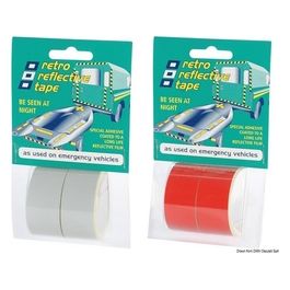 Nastro autoadesivo riflettente bianco 2,5 m 