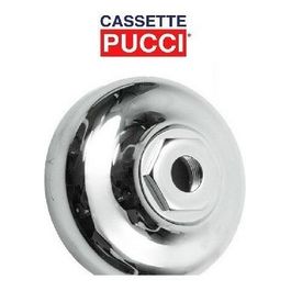 Pucci 9033 Rosone+Boccola Cromati Per Pulsante