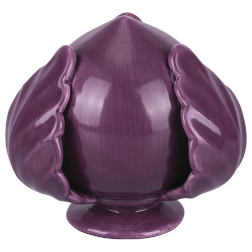 Pumo viola in ceramica h. 9 cm, Pumi