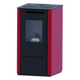 Stufa a Pellet Vania 9.5Kw Rosso