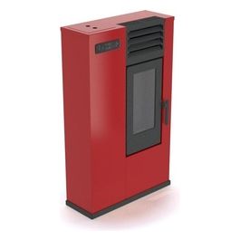 Stufa a Pellet Susy Slim 7,5KW Rosso
