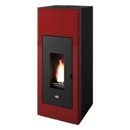 Stufa a Pellet Ilaria Hydro 17.5kw Rosso