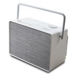 Pure Evoke Play Sistema Musicale Versatile per Interni ed Esterni Bluetooth 40W Cotton White