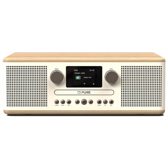 Pure Radio CLASSIC C-D6 Bianco/Avena
