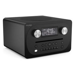 Pure, Radio Digitale DAB+ FM, Lettore CD, Bluetooth, Marrone/Noce
