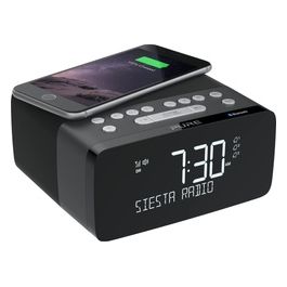 Pure Siesta Charge Radiosveglia DAB+/FM con Funzione di Ricarica Wireless Graphite