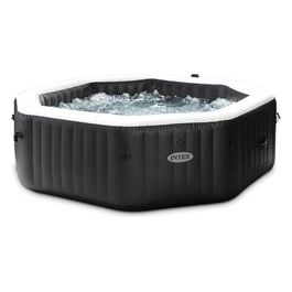 PURE SPAâ„¢ BUBBLE E JET MASSAGE DELUXE OTTAGONALE 201X71 CM 4 POSTI CON POMPA, RISCALDATORE, SISTEMA PURIFICAZIONE ACQUA, CLORINATORE, 2 POGGIA TESTA, I,1