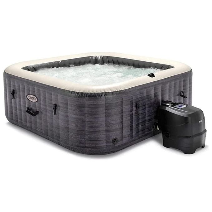 PureSpa Greystone Deluxe quadrata, 193cm x 193cm x 71cm, 6 posti, con kit completo