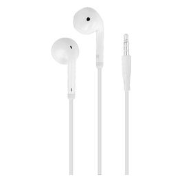 Auricolari In-ear Cablati PUIPHF32WHI Bianchi con Microfono per Musica e Chiamate