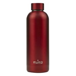 Bottiglia Acciaio Doppio Strato 500ml Metallic Red