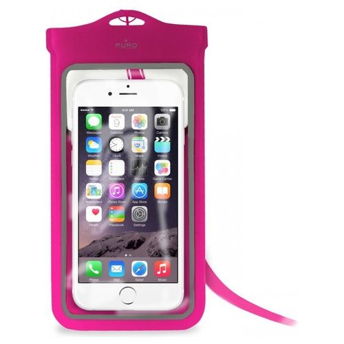 Puro Custodia Impermeabile per Smartphone XL Rosa