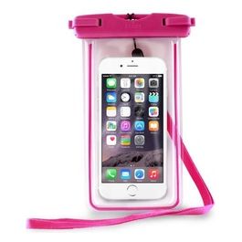 Custodia Impermeabile per Smartphone XL - Rosa