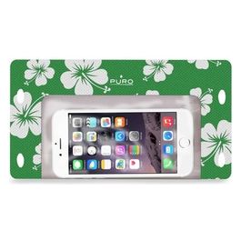 Custodia Impermeabile per Smartphone XL Verde