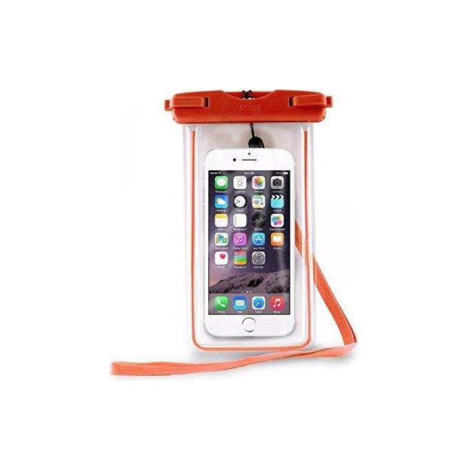 Puro Custodia Impermeabile per Smartphone XL Arancione