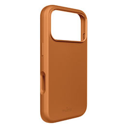 Puro, Icon Mag Pro, Cover Arancione in Silicone per iPhone 17 Pro Max, Compatibile MagSafe