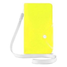 Puro WATER WALLET CASE custodia resistente all'acqua per Smartphone fino a 5,1'' giallo 3 vani carte tracolla