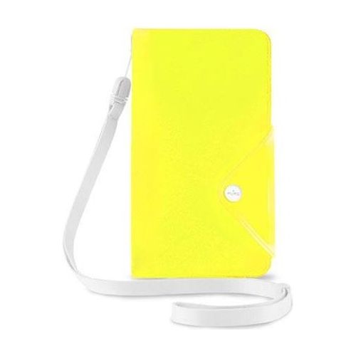 Puro WATER WALLET CASE custodia resistente all'acqua per Smartphone fino a 5,1'' giallo 3 vani carte tracolla