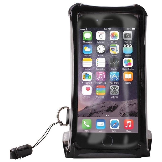 Puro WP4SLIMCBLK Custodia impermeabile per smartphone fino a 5,7'' colore nero