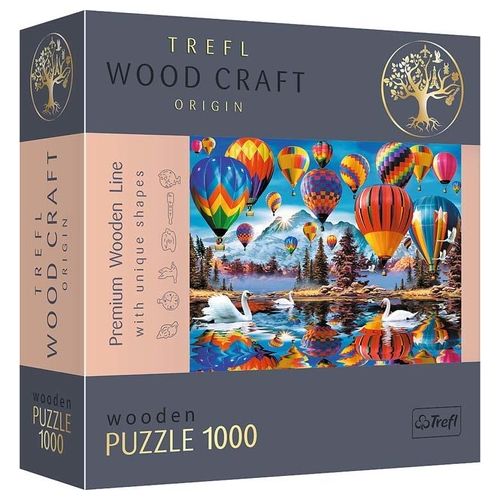 Puzzle Da 1000 Pezzi Woodcraft - Palloncini Colorati