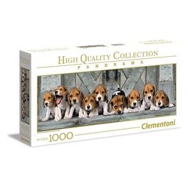 Puzzle 1000 Pz - High Quality Collection - Panorama - Beagles