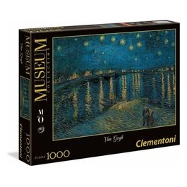 Puzzle 1000 Pz - Museum Collection - Musee DOrsay - Van Gogh - Notte Stellata Sul Rodano