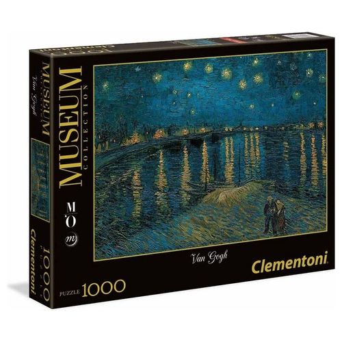 Puzzle 1000 Pz - Museum Collection - Musee DOrsay - Van Gogh - Notte Stellata Sul Rodano