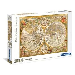 Puzzle 2000 Pz - High Quality Collection - Ancient Map