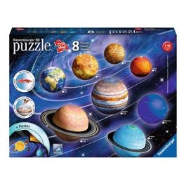Puzzle 3D Lampada Sistema Solare