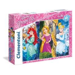 Puzzle Maxi 60 Pz - Principesse Disney