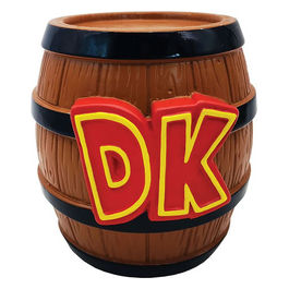 Donkey Kong DK Barrel Shaped Money Bank