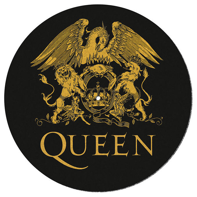 Pyramid International Panno Giradischi Queen Logo