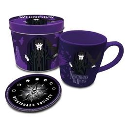 Pyramid International Set Regalo Videogioco Wednesday Nightshades e Ravens Mug  Sottobicchiere  Custodia