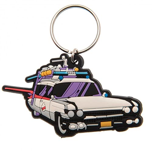 Ghostbusters Ectomobile Gummi-Schlüsselanhänger – Offizielles Lizenzprodukt, Perfekt Als Geschenk Oder Für Fans