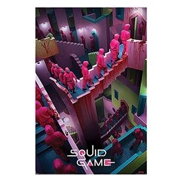 Poster Maxi Squid Game Crazy Stairs