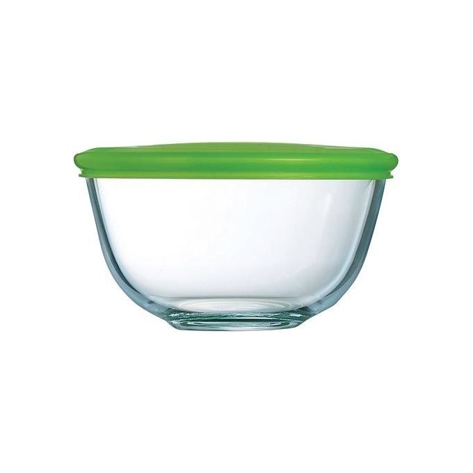 Image of Pyrex Coppa con Coperchio 1 Litro Vetro Borosilicato