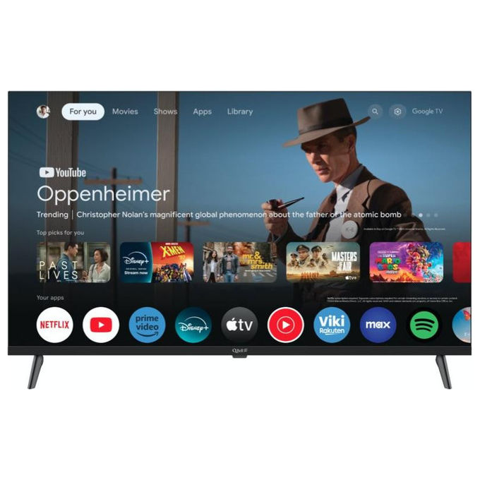 Qbell Tv Led 40 pollici Full Hd Smart Google Tv