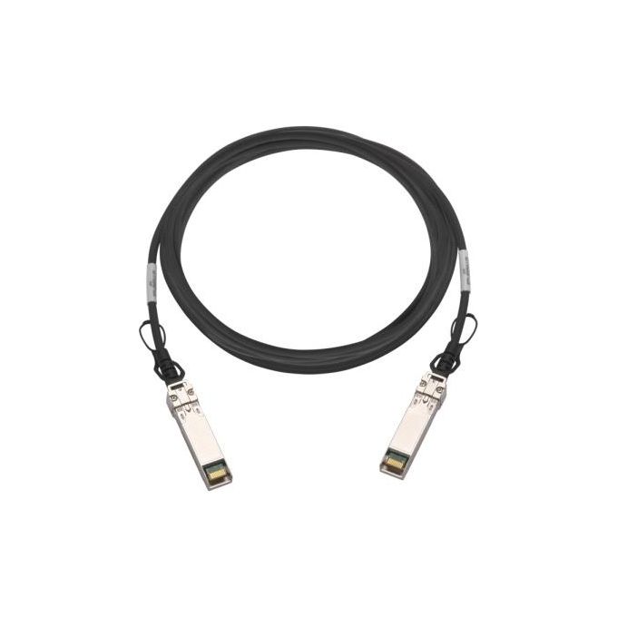 QNap CAB-DAC15M-SFP28 Cavo a Fibre Ottiche 1.5mt QSFP28 Nero