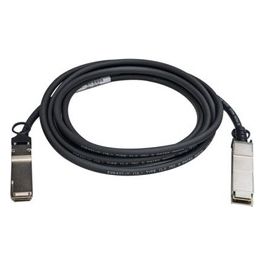 QNap CAB-NIC40G30M-QSFP Cavo InfiniBand e in Fibra Ottica 3mt QSFP Nero