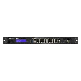 QNap QGD-1600 Switch Intelligente 4 x 10/100/1000 (PoE)  10 x 10/100/1000 (PoE)  2 x Combo Gigabit SFP (PoE) Montabile su Rack AC